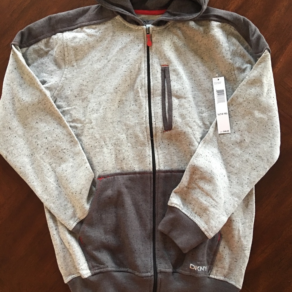 DKNY Hoodie Sz l 14/16